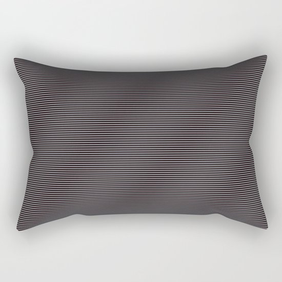 Soft Parisian Stripes Rectangular Pillow