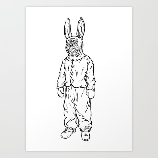 Rotten rabbit Art Print