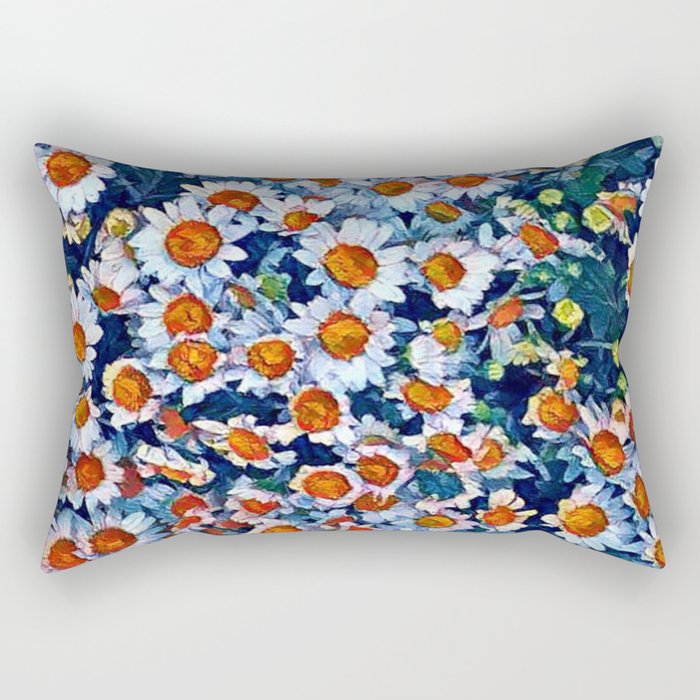 chrydsanthemum Rectangular Pillow