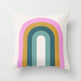 Perfect Rainbow Throw Pillow