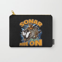 Sonar Mode On Future Marine Biologist Carry-All Pouch