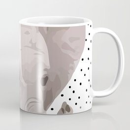 Elephant Digital Water Colour Illustration Nursery Coffee Mug