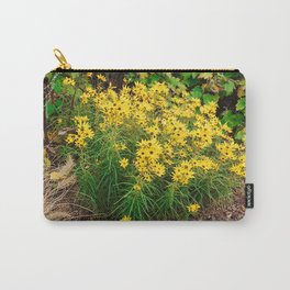 Yellow Wildflowers Carry-All Pouch