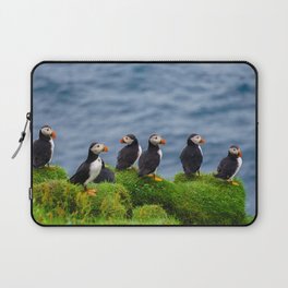 The Puffins of Mykines in the Faroe Islands X Laptop Sleeve