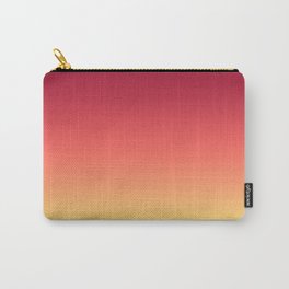 Red Orange Coral Yellow Gradient Ombre Pattern Carry-All Pouch | Vibrant Texture Home, Falling Leaf Color, Trendy Trends Trend, Livingcoral Orange, Color Of The Year, Red Orange Citrus, Living Coral 2019, Watercolor Minimal, Warm Hot Bright, Abstract Painting 