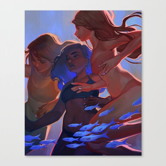 float Canvas Print