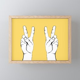 Peace I Framed Mini Art Print