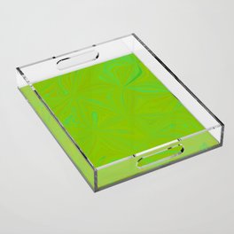 Lime Time Pinwheels Acrylic Tray