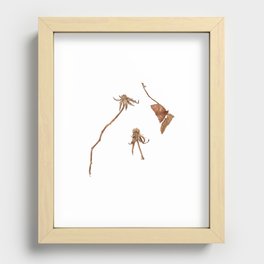 Dried Stems Recessed Framed Print