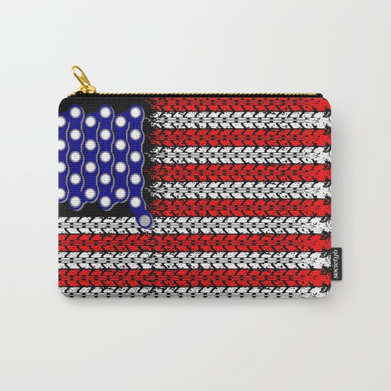 Bike USA Flag Carry-All Pouch
