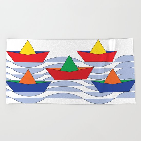 tas4 Beach Towel