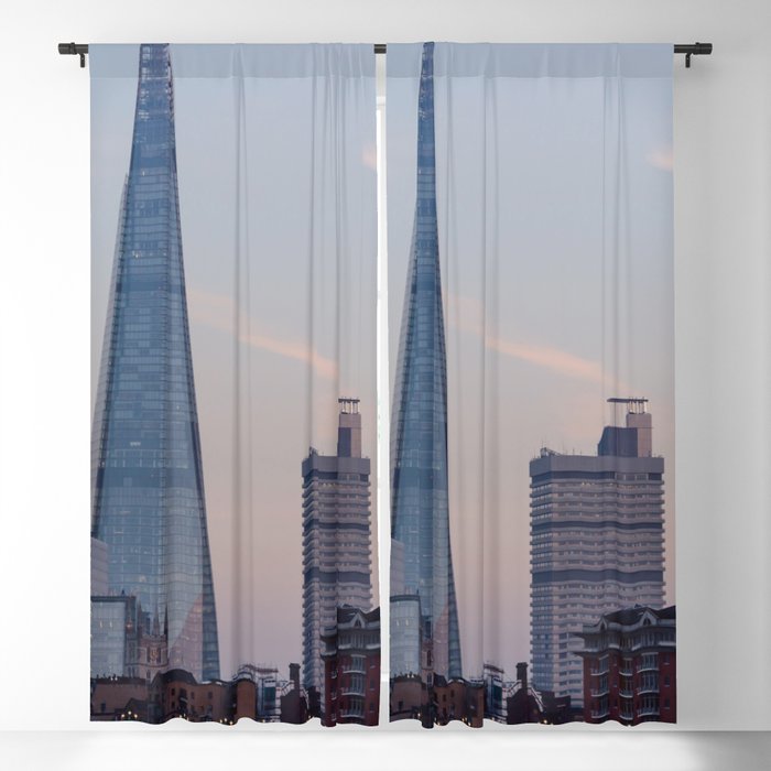 Britain Photography - Huge Skyscrapers In The Capital Of England Blackout Curtain