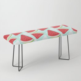 Watermelon Slices Pattern Bench