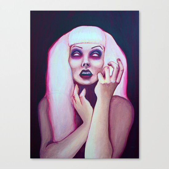 dead chick Canvas Print
