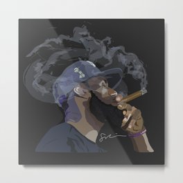 Championship Cigar Metal Print
