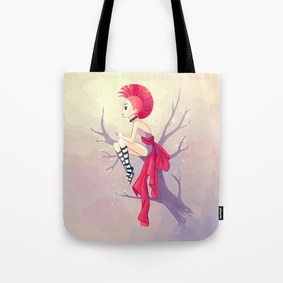 Punk Girl Tote Bag
