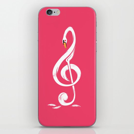 Swan's Melody iPhone & iPod Skin