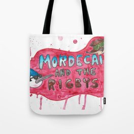 Mordecai And The Rigbys Tote Bag