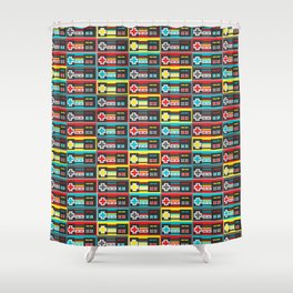 Videogame Controller Shower Curtain