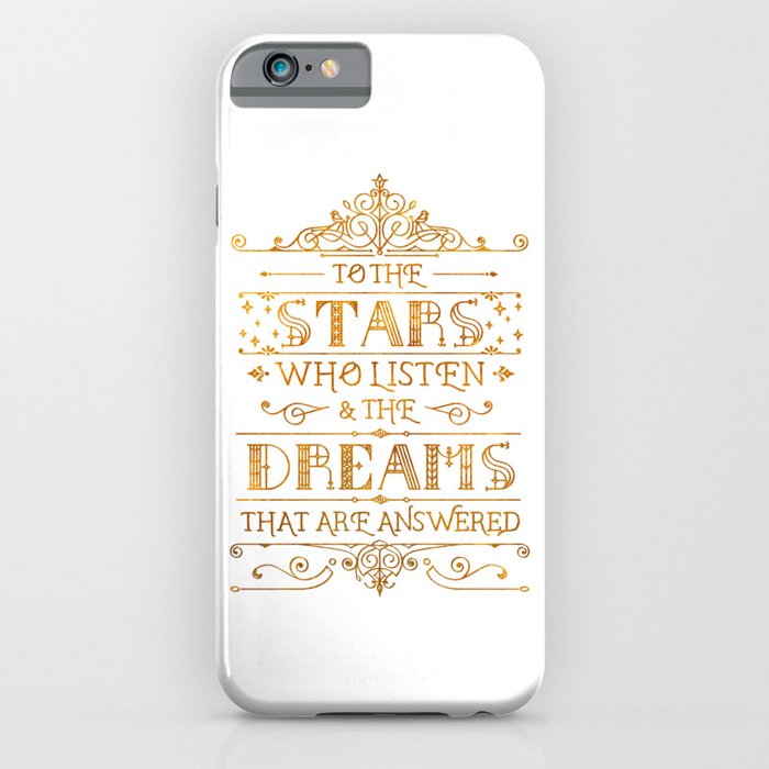 to the stars - white iphone case