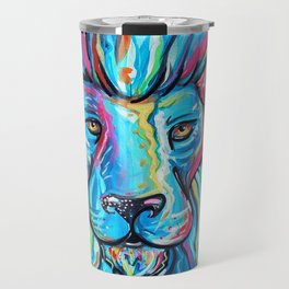 Lion of Zion Travel Mug | Animal, Love, Nature, Painting 