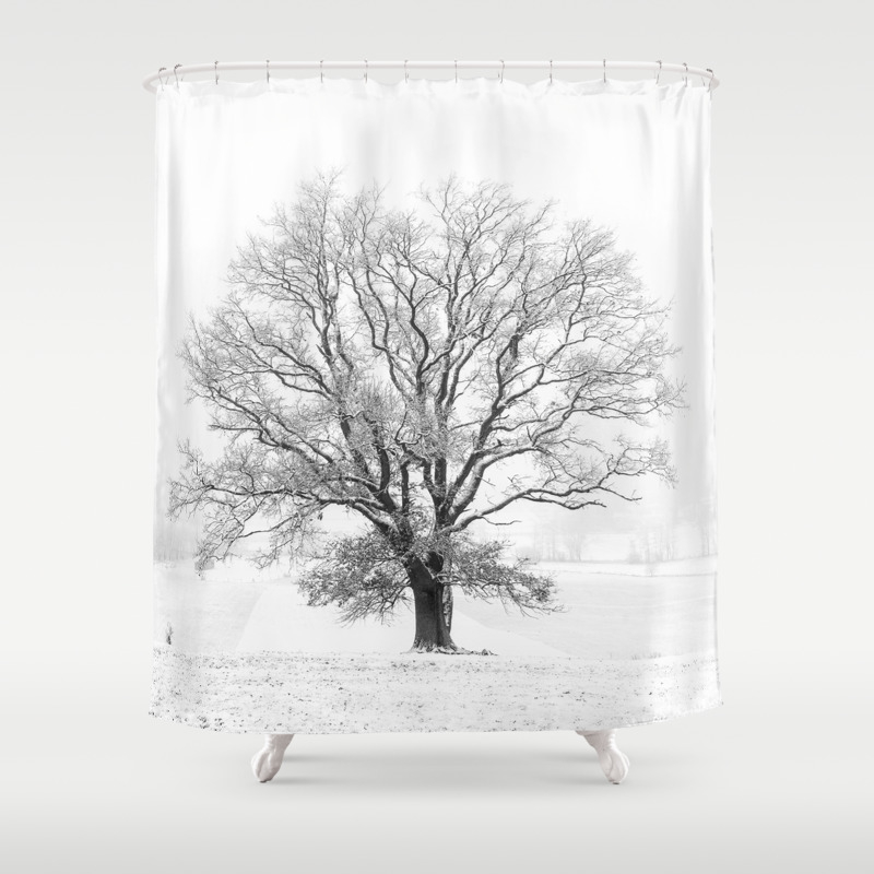 Winter Trees Shower Curtain By Gelibolu Society6