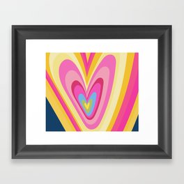 All Heart Framed Art Print