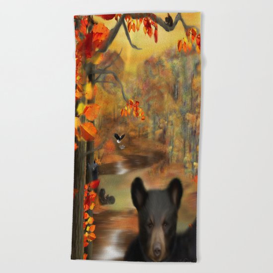 Little Fall Wonders Beach Towel