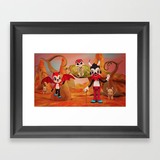 Not your Hell Framed Art Print