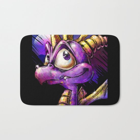 Spyro the Dragon Bath Mat