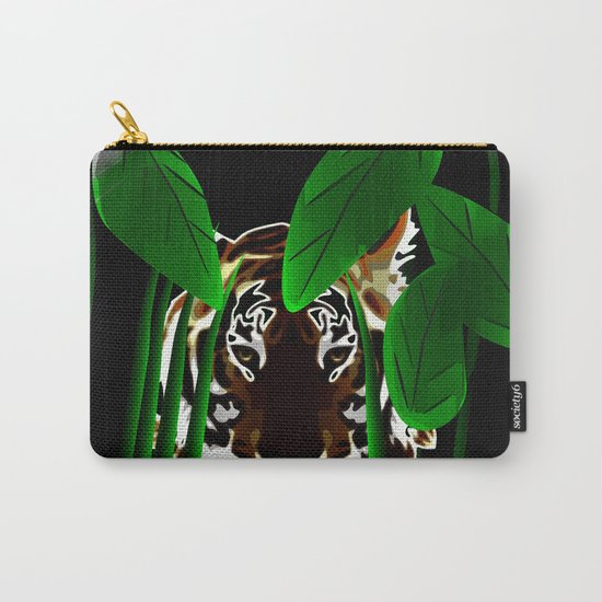 Tiger In the Night Carry-All Pouch