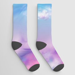 Dreamy Rainbow Sky Socks
