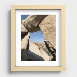 Time and space  Recessed Framed Print