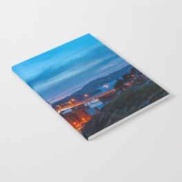 Golden Gate at Nightfall Notebook