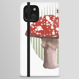 Mushrooms iPhone Wallet Case