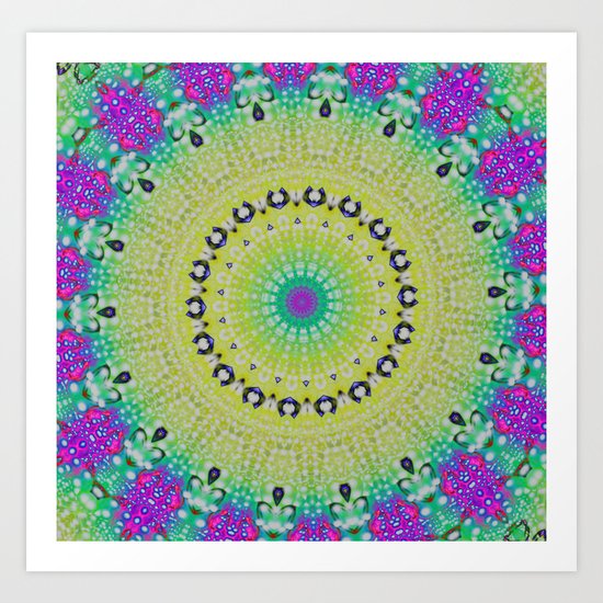 70s trip Art Print