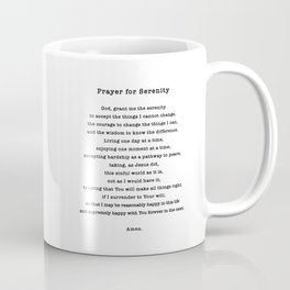 Serenity Prayer  Mug