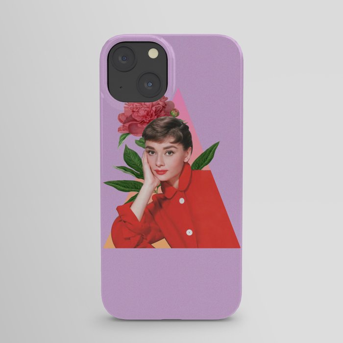 Audrey Hepburn Art iPhone Case