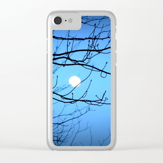 Moonlight at Dusk Clear iPhone Case