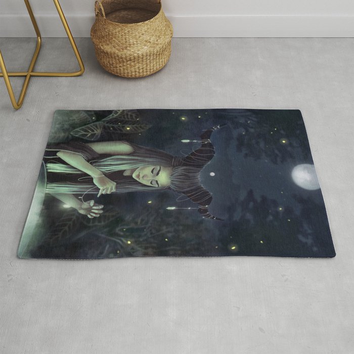 The Moon Witch Rug