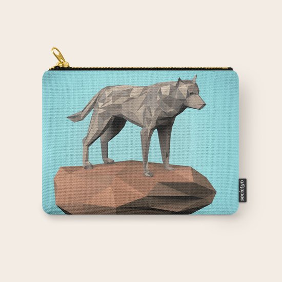 Wolf Carry-All Pouch