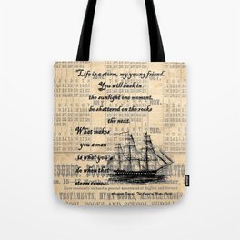 Count of Monte Cristo quote Tote Bag