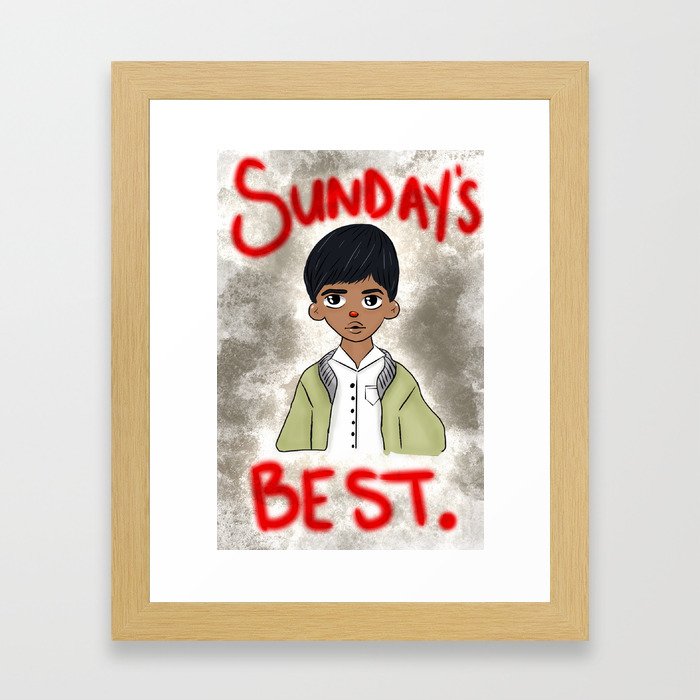 Sunday's Best Framed Art Print