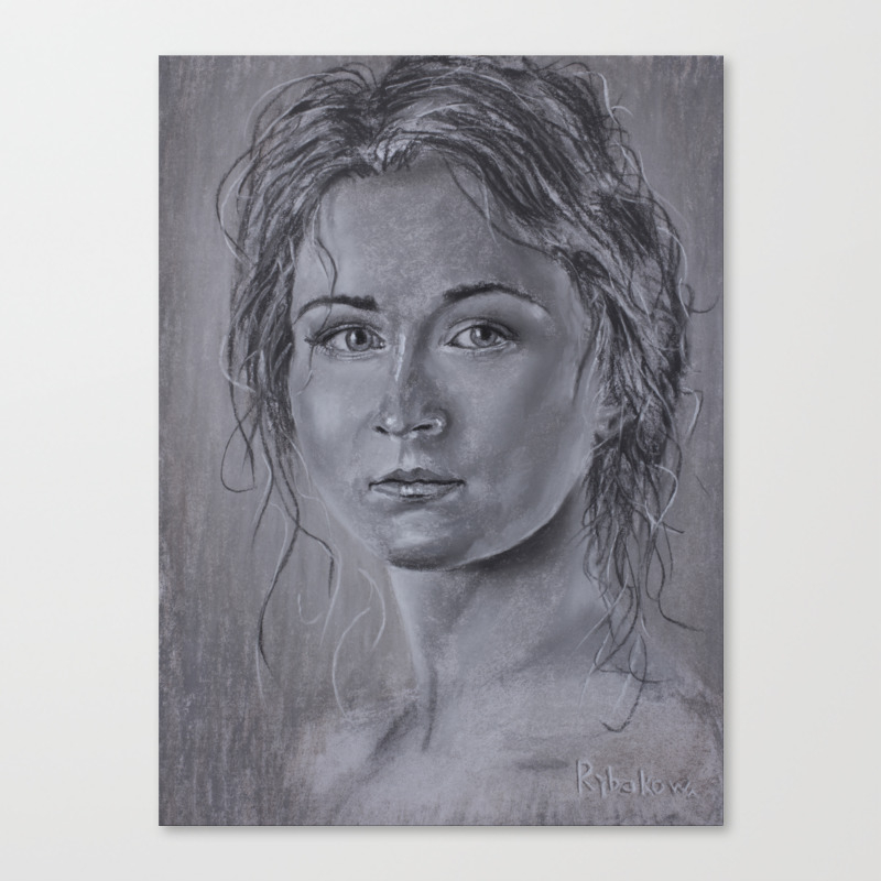 Woman Portrait In Pastel Amazing Speed Painting Beautiful
