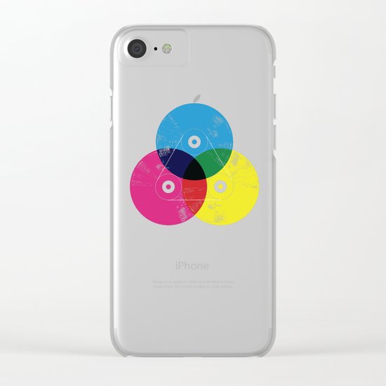 Music is the colors of life Clear iPhone Case