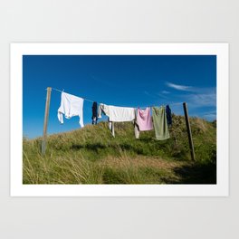 Laundry Art Print