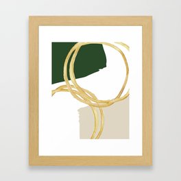 GOLD RINGS  Framed Art Print