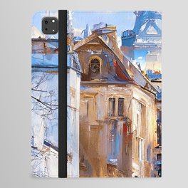 Streets of Paris iPad Folio Case