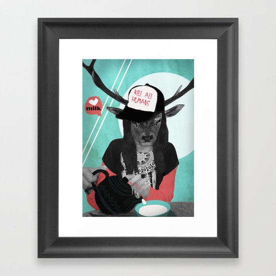 Tea Time Framed Art Print