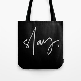Slay (black) Tote Bag